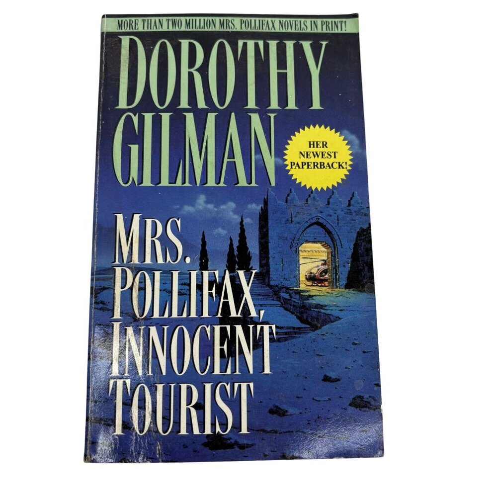 Mrs. Polifax Innocent Tourist Vintage‎ Paperback Mystery Novel By Dorothy Gilman